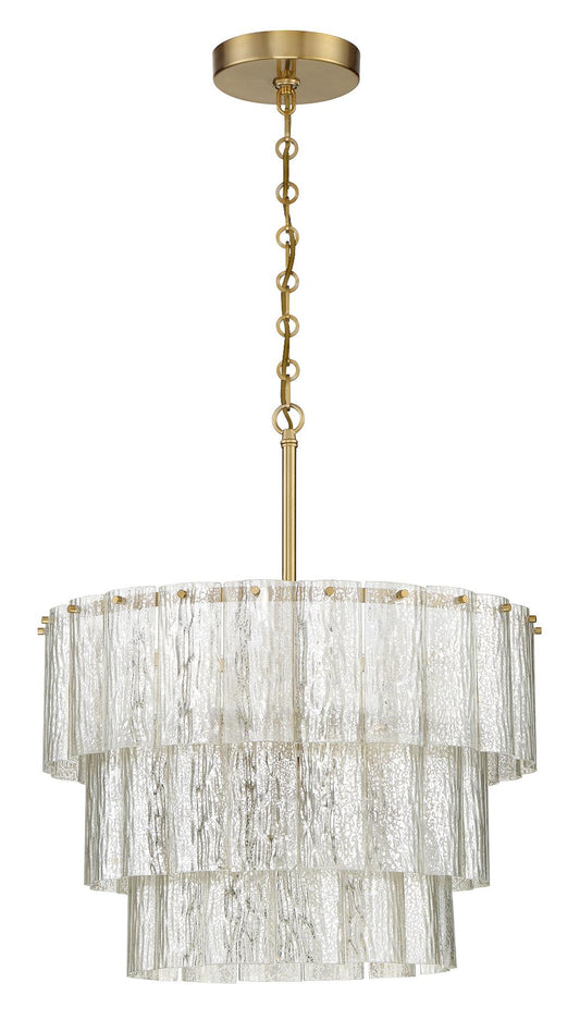 Museo Pendant 12 Light Satin Brass