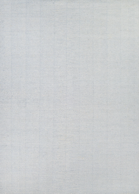 Couristan Cottages Bungalow Blue Runner Rug 2'3" x 8'