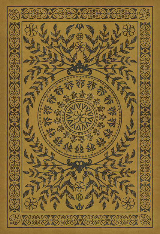 Pattern 40 Alhambra 96x140 Vintage Vinyl Floorcloth