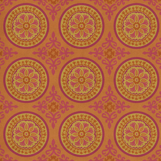 Pattern 43 Enlightenment 48x48 Vintage Vinyl Floorcloth
