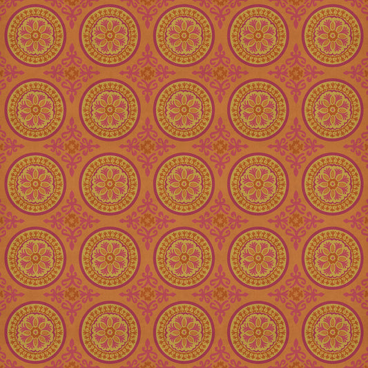 Pattern 43 Enlightenment 96x96 Vintage Vinyl Floorcloth