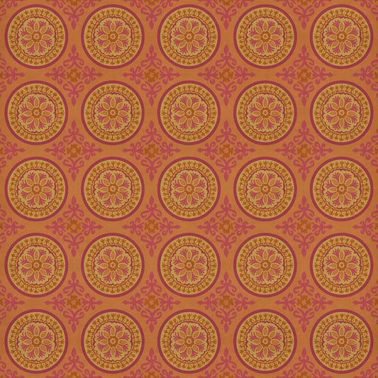 Pattern 43 Enlightenment 120x120 Vintage Vinyl Floorcloth