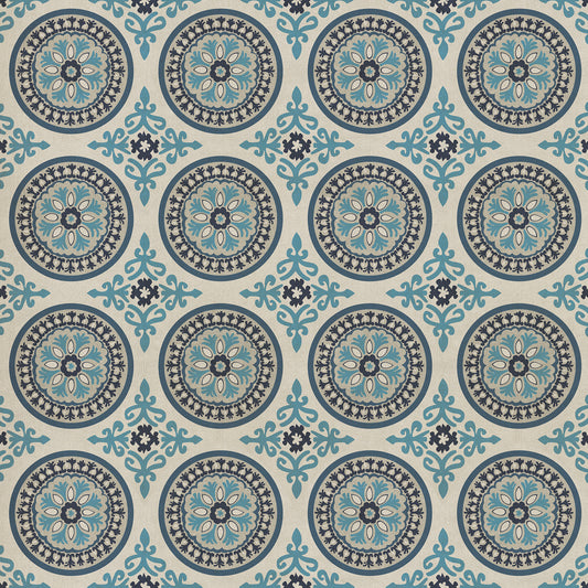 Pattern 43 Epiphany 72x72 Vintage Vinyl Floorcloth