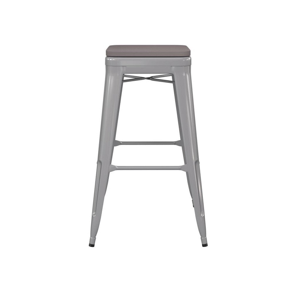 4PK 30" Teal Stool-Teal Seat