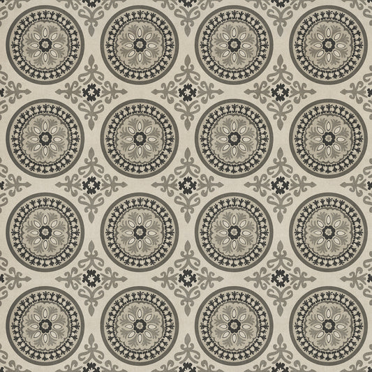 Pattern 43 Peace 60x60 Vintage Vinyl Floorcloth