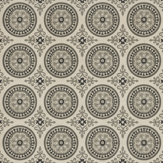 Pattern 43 Peace 72x72 Vintage Vinyl Floorcloth