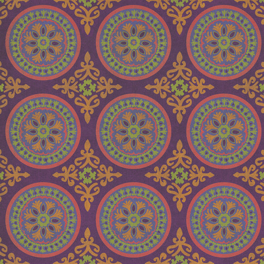 Pattern 43 Samsara 36x36 Vintage Vinyl Floorcloth