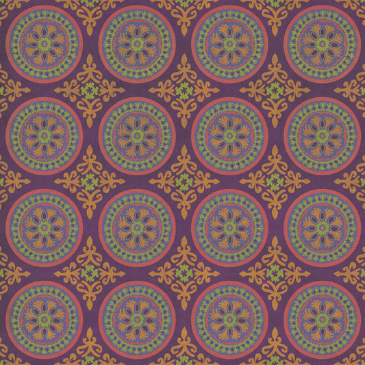 Pattern 43 Samsara 72x72 Vintage Vinyl Floorcloth
