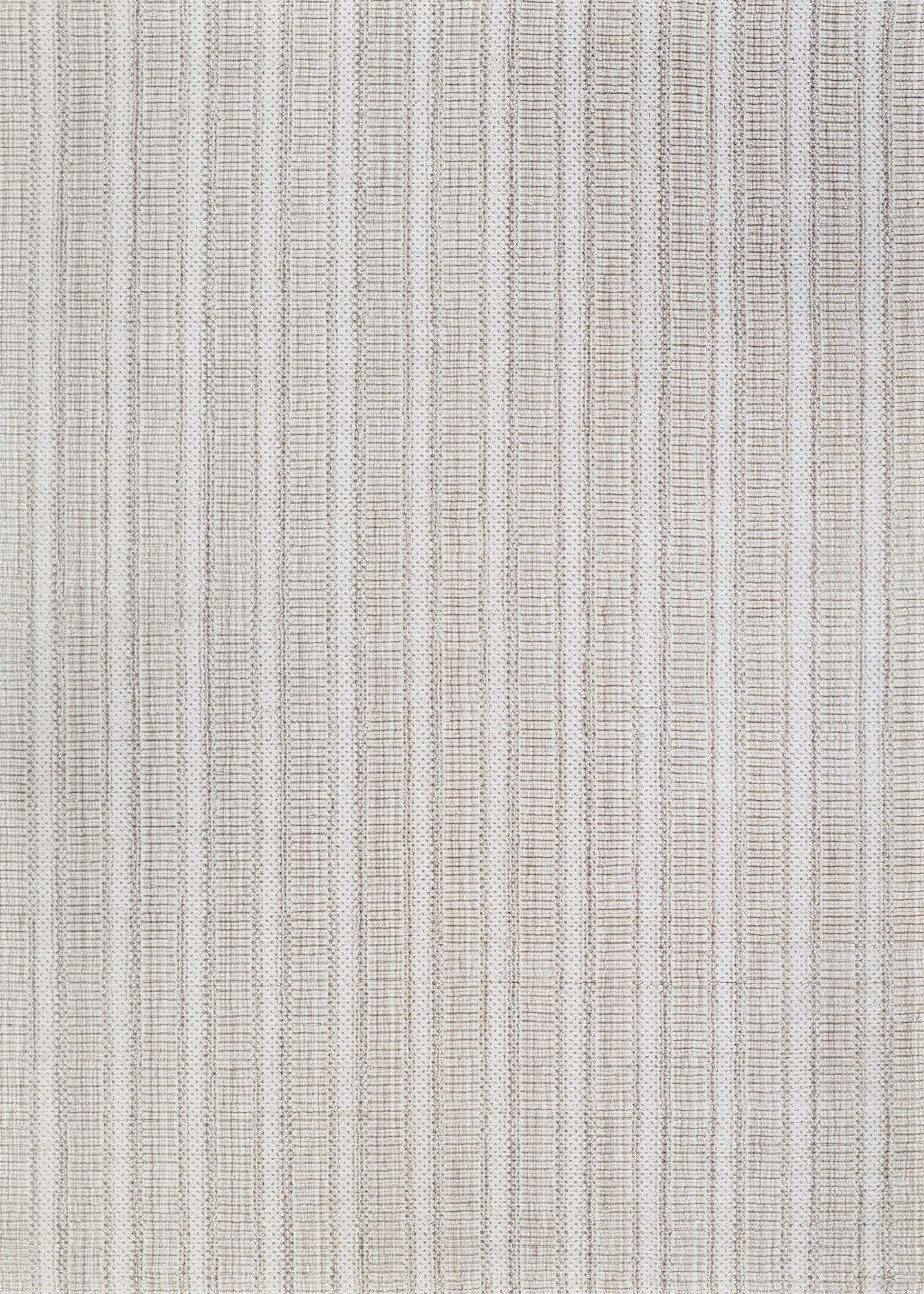 Couristan Aspen Textured Stripes Lt Beige Rug 5' x 8'