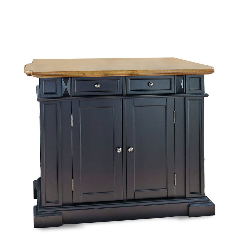 Americana Kitchen Island by homestyles, Black