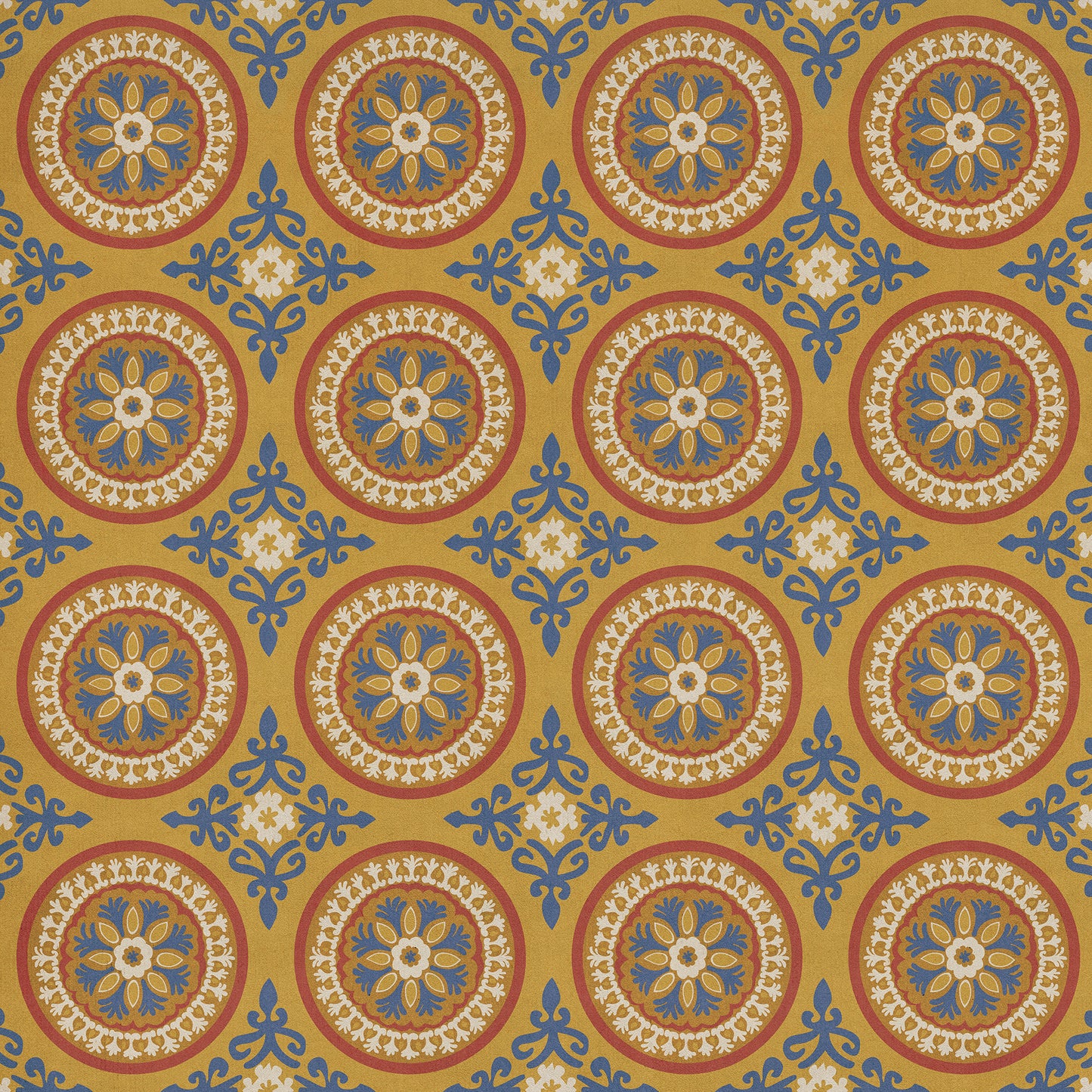 Pattern 43 Sublime 60x60 Vintage Vinyl Floorcloth