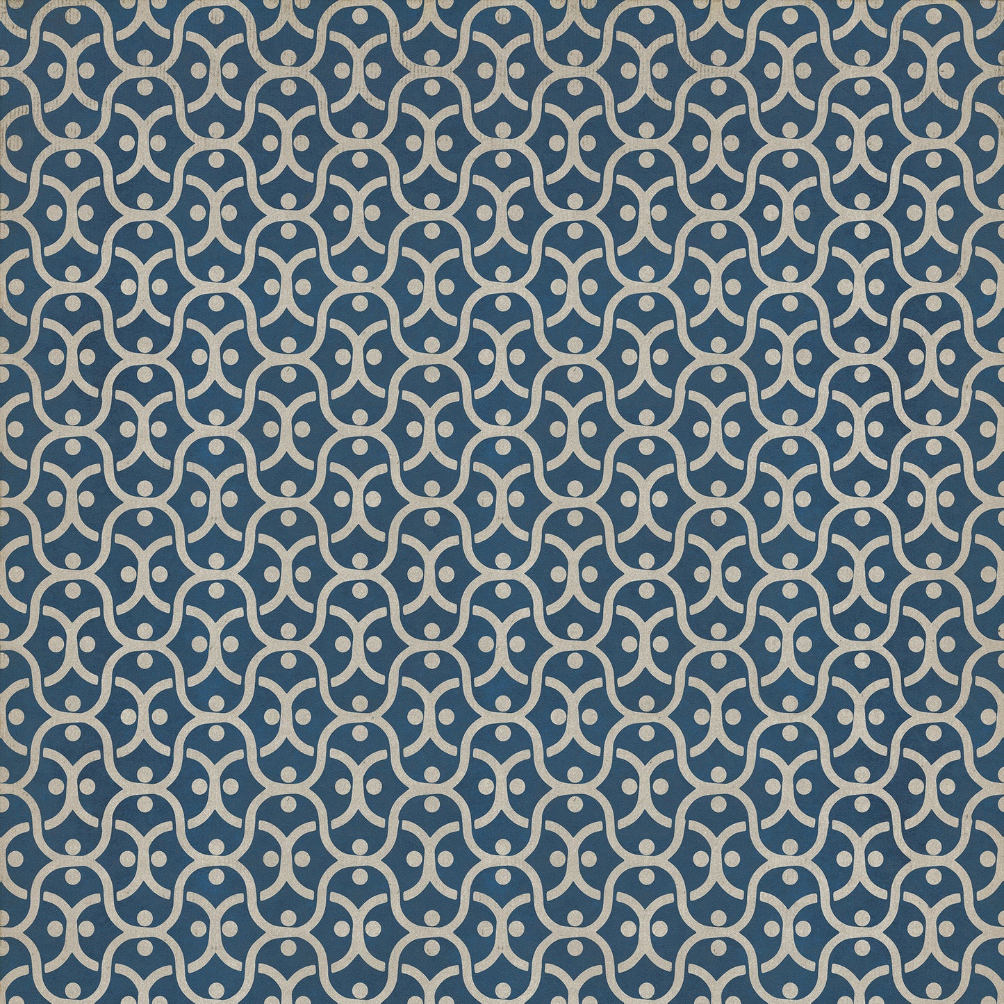 Pattern 47 A Beautiful Mind 72x72 Vintage Vinyl Floorcloth