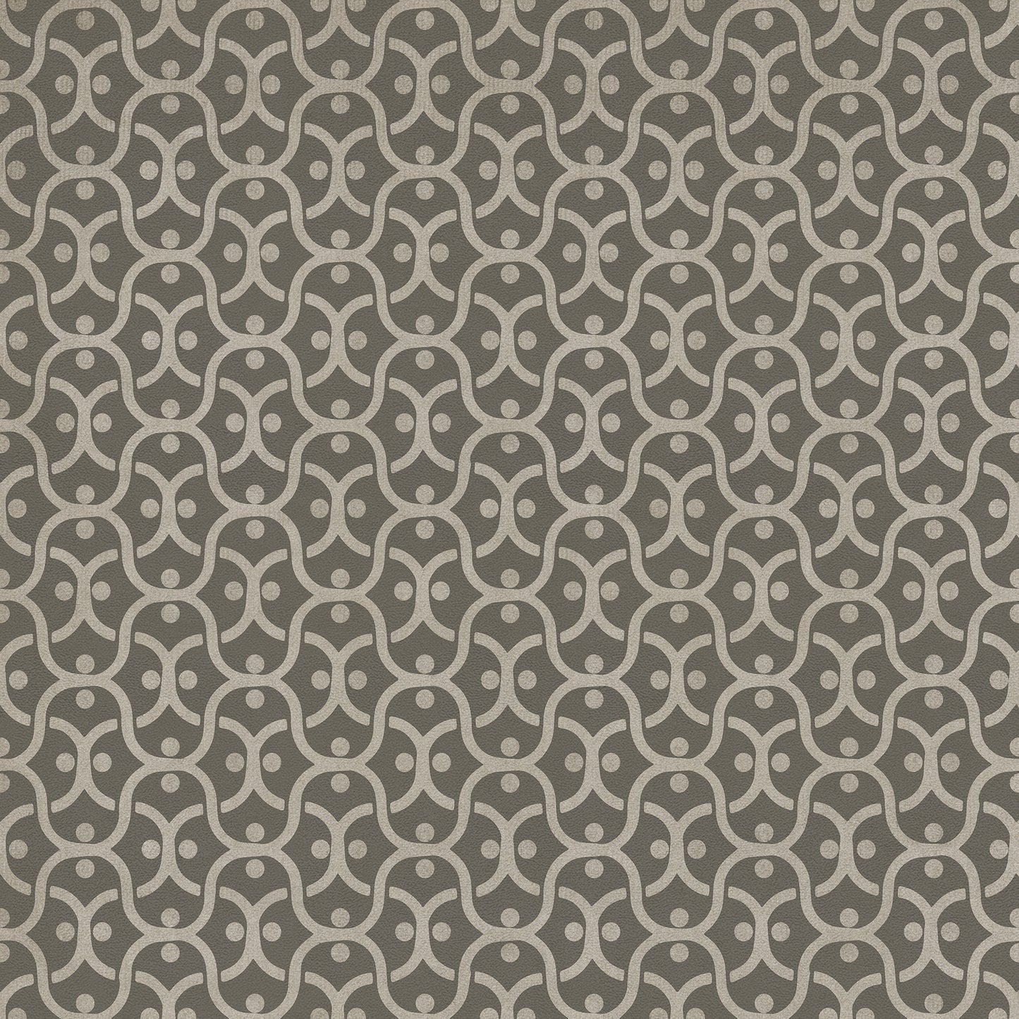 Pattern 47 Grey Matter 36x36 Vintage Vinyl Floorcloth