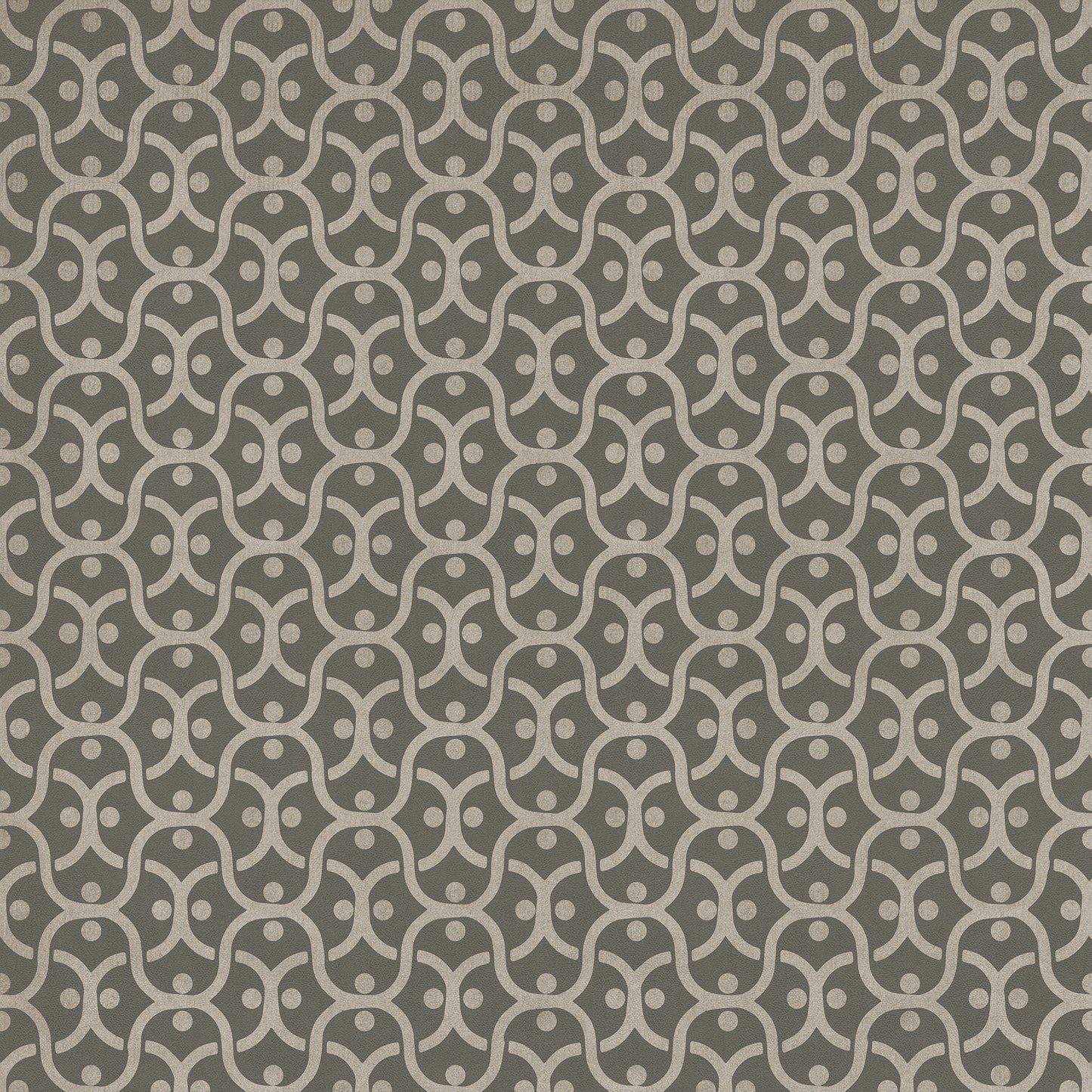 Pattern 47 Grey Matter 48x48 Vintage Vinyl Floorcloth