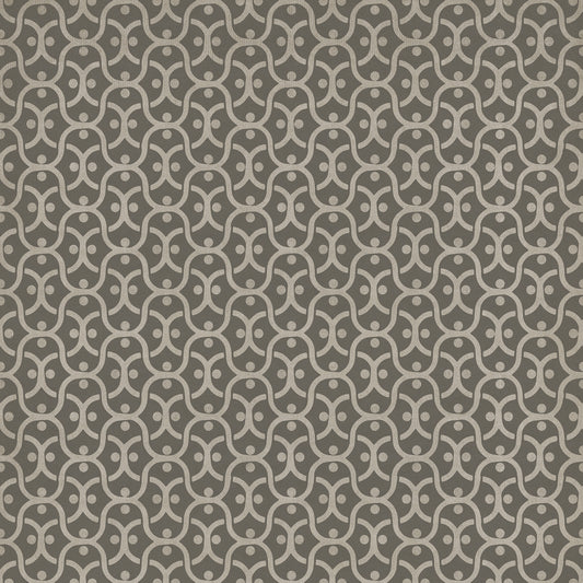 Pattern 47 Grey Matter 60x60 Vintage Vinyl Floorcloth