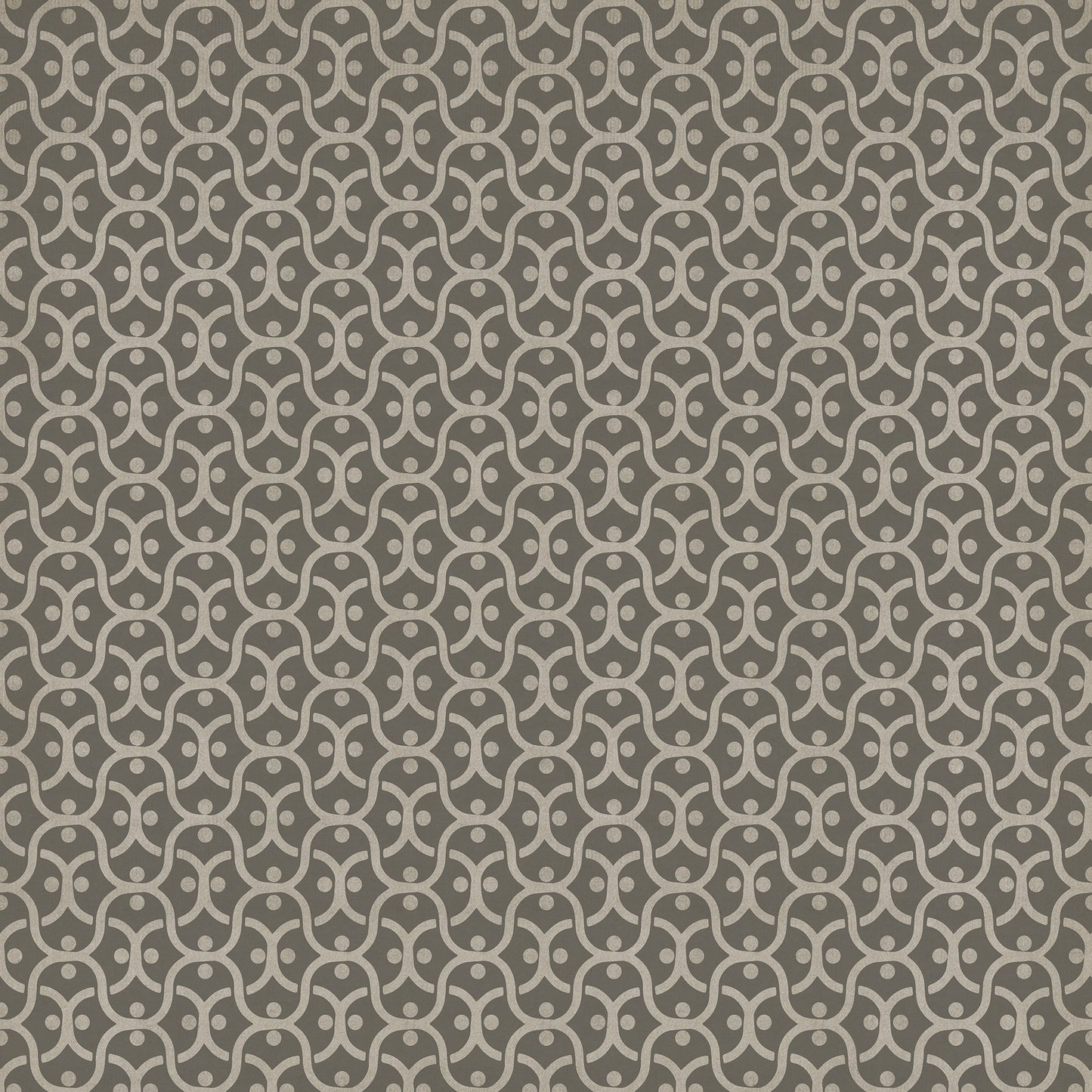 Pattern 47 Grey Matter 96x96 Vintage Vinyl Floorcloth