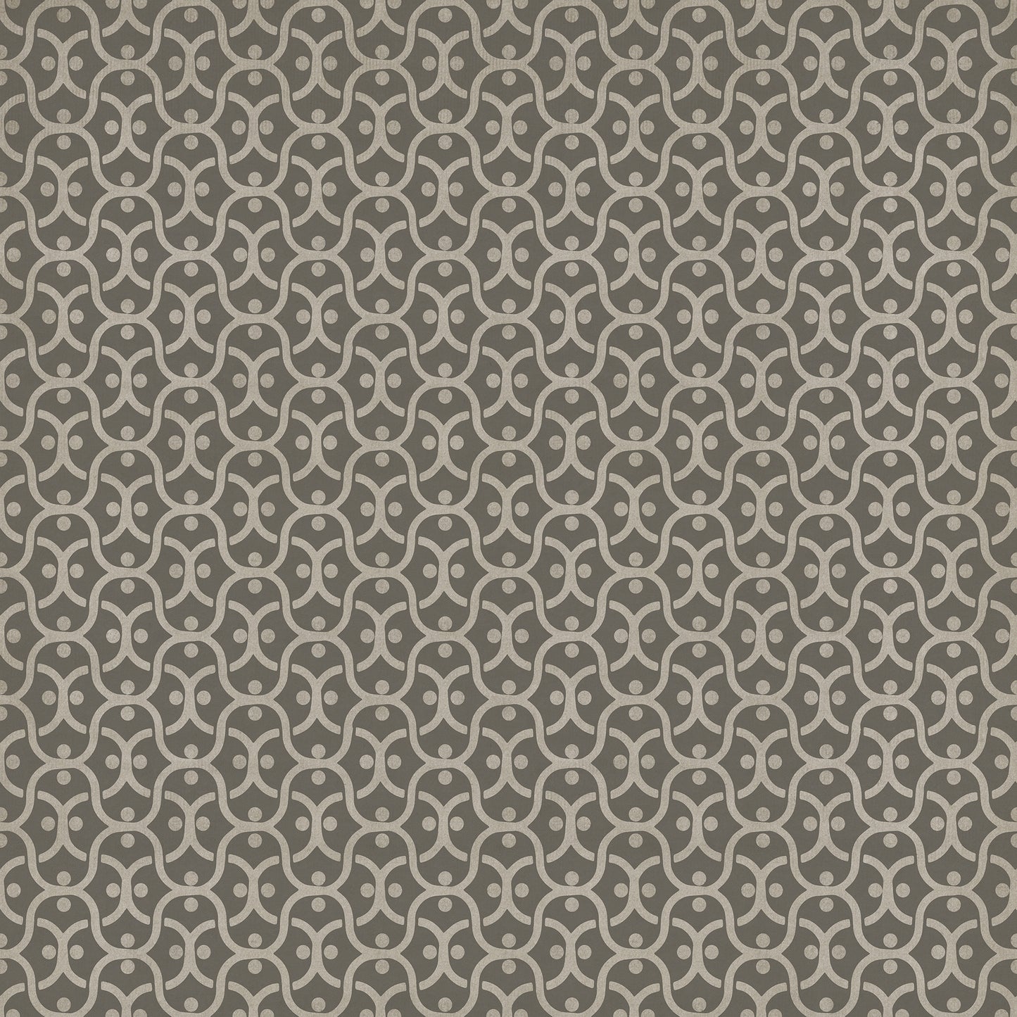 Pattern 47 Grey Matter 120x120 Vintage Vinyl Floorcloth