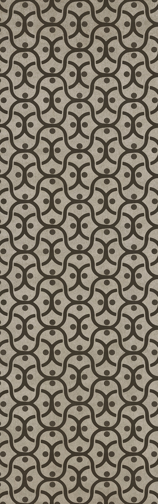 Pattern 47 Wired 36x115 Vintage Vinyl Floorcloth