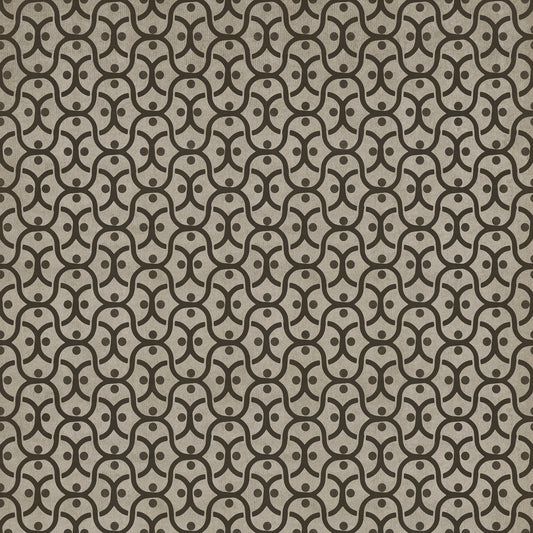 Pattern 47 Wired 60x60 Vintage Vinyl Floorcloth