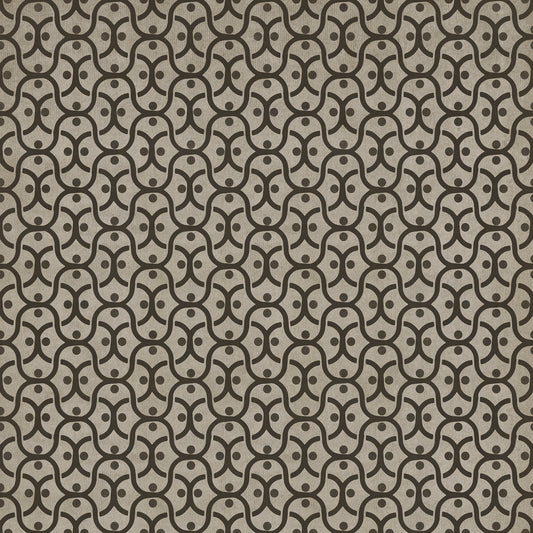 Pattern 47 Wired 72x72 Vintage Vinyl Floorcloth
