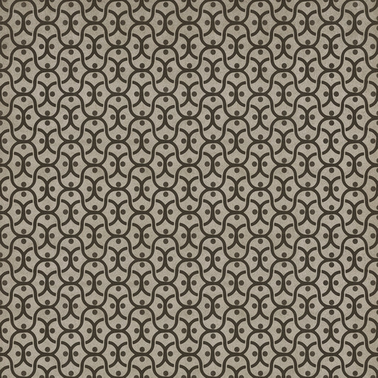Pattern 47 Wired 96x96 Vintage Vinyl Floorcloth