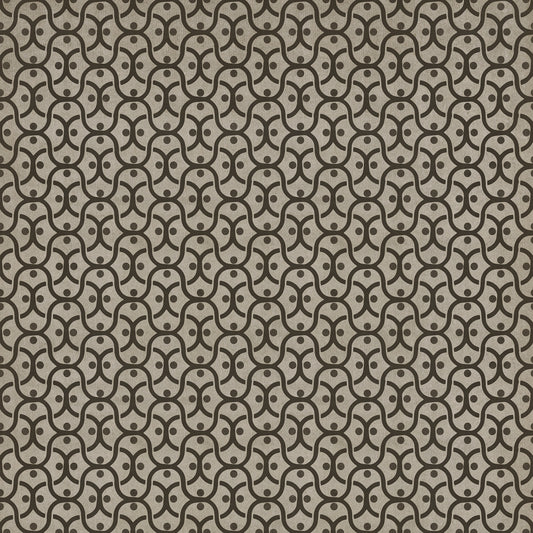 Pattern 47 Wired 120x120 Vintage Vinyl Floorcloth