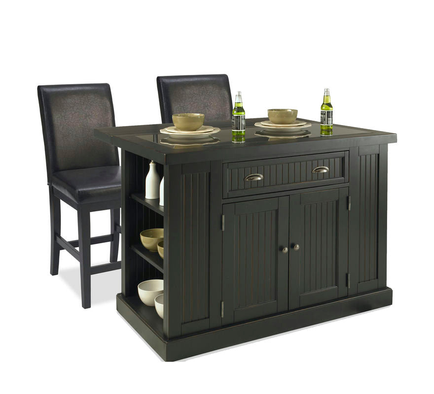 Hartford 3 Piece Kitchen Island Set by homestyles, 5033-949