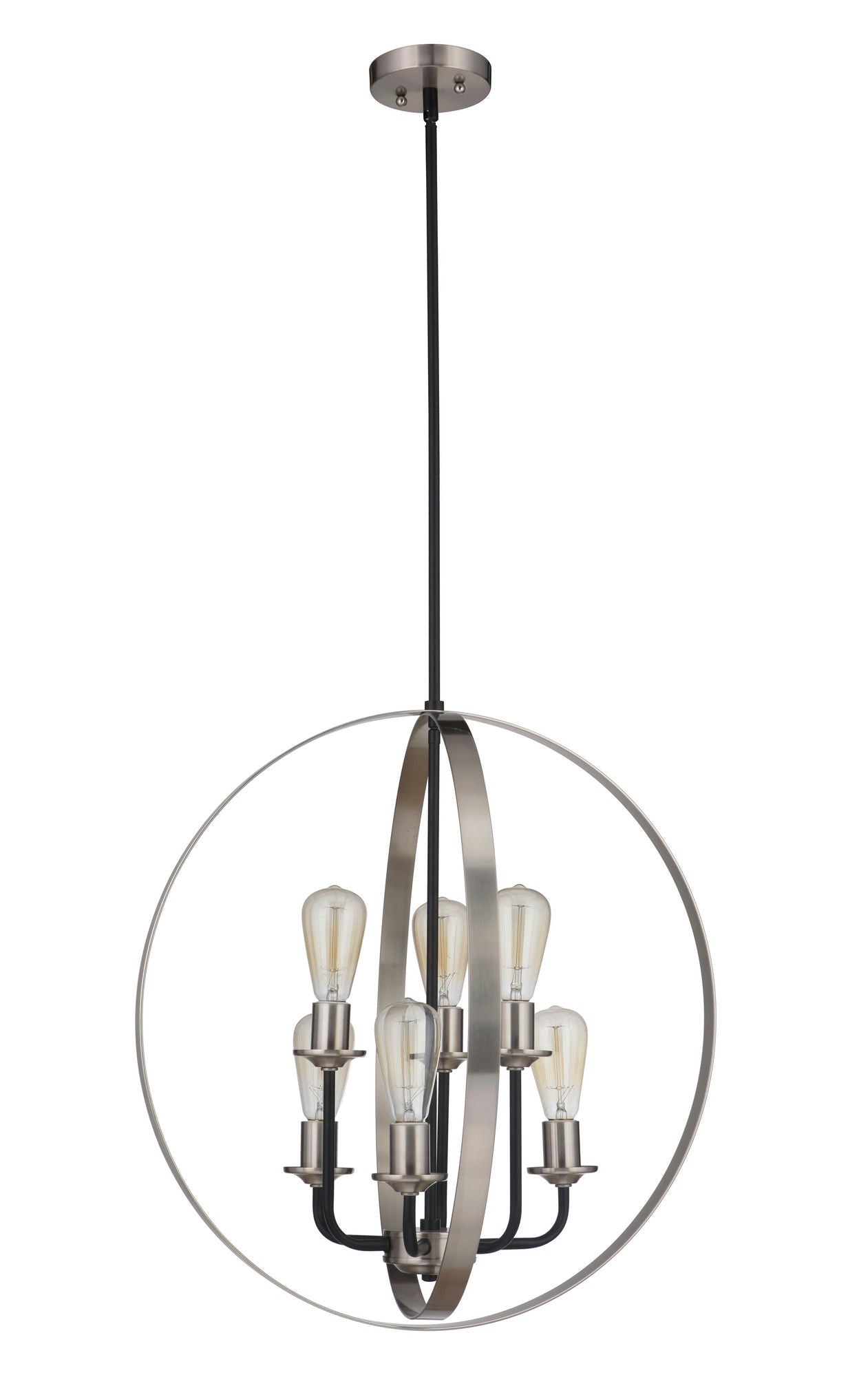 Flat Black - Brushed Polished Nickel, 50336-FBBNK