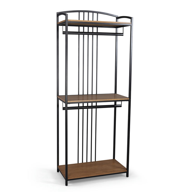Modern Craftsman Closet Wall Hanging Unit by homestyles