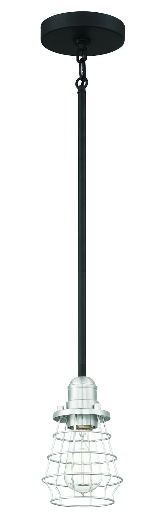 Flat Black - Brushed Polished Nickel, 50691-FBBNK