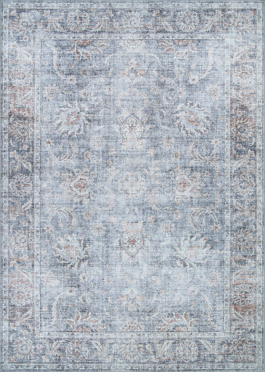 Couristan Pasha Isfahan Mushroom Rug 5' x 8'