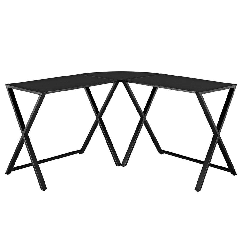 51" Modern Corner Computer Desk - Black