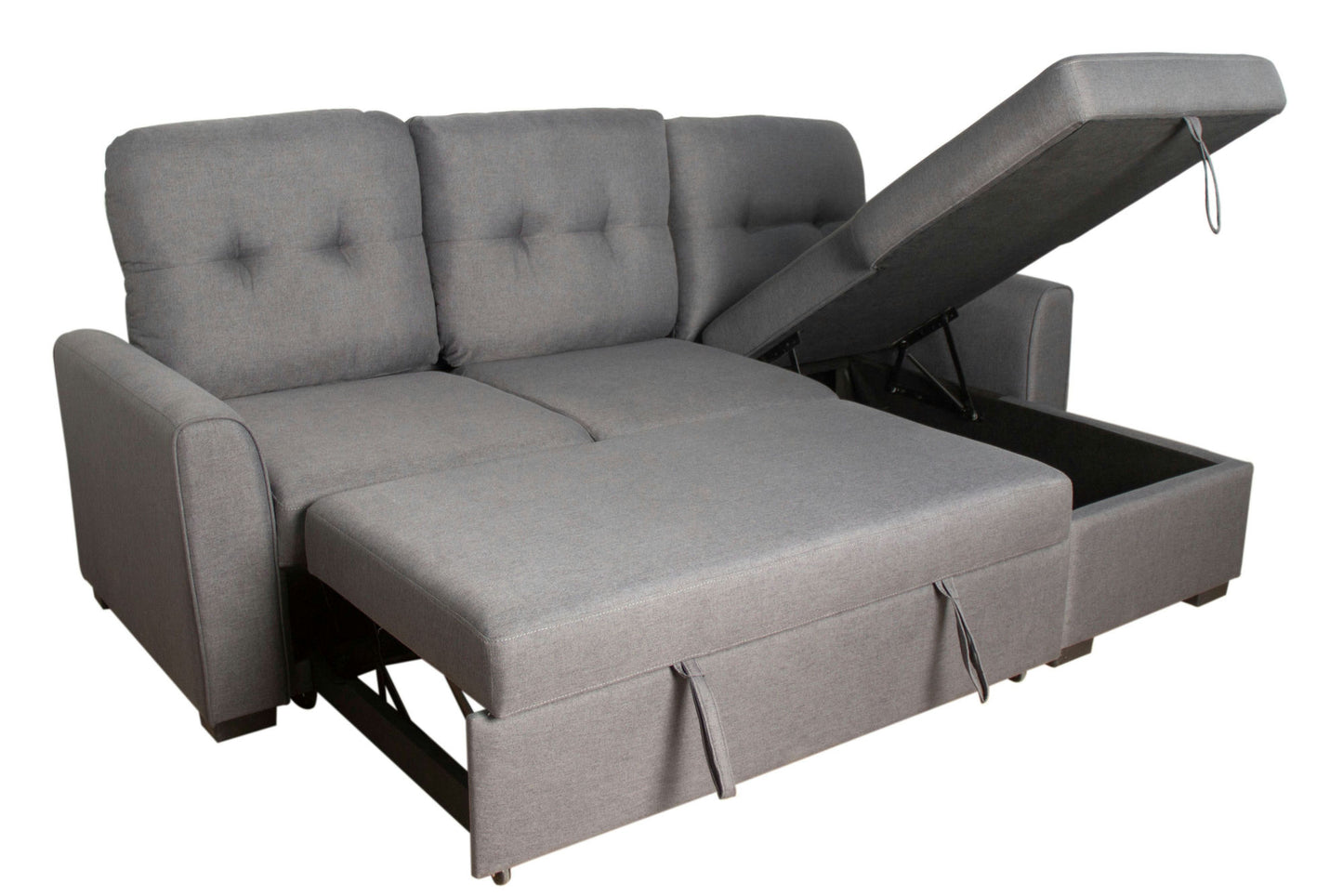 Irving Sectional Storage Sofa Bed