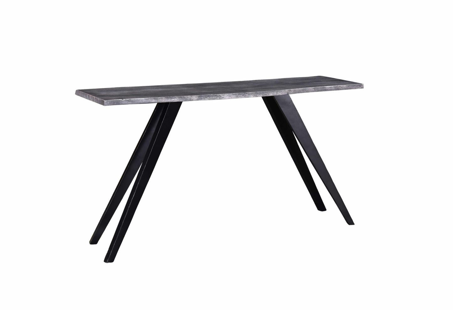 Jett Rustic Console Table, Grey Wood