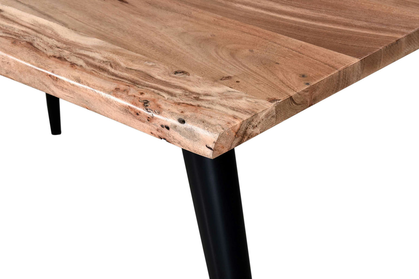 Palmerston 48" Natural Wood Live Edge Dining Table