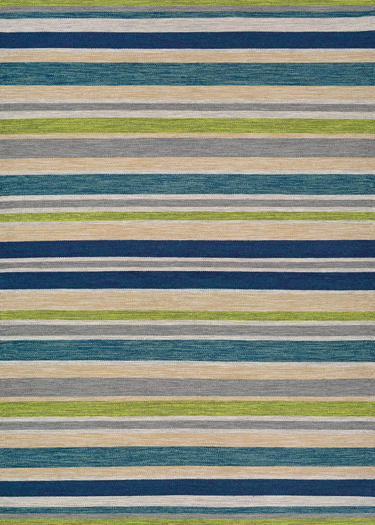 Couristan Cottages Alki Ocean Shades Rug 3' x 5'