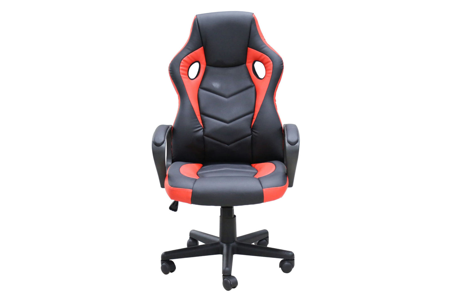 Frederick Ergonomic Office Gaming Chair, Black / Red