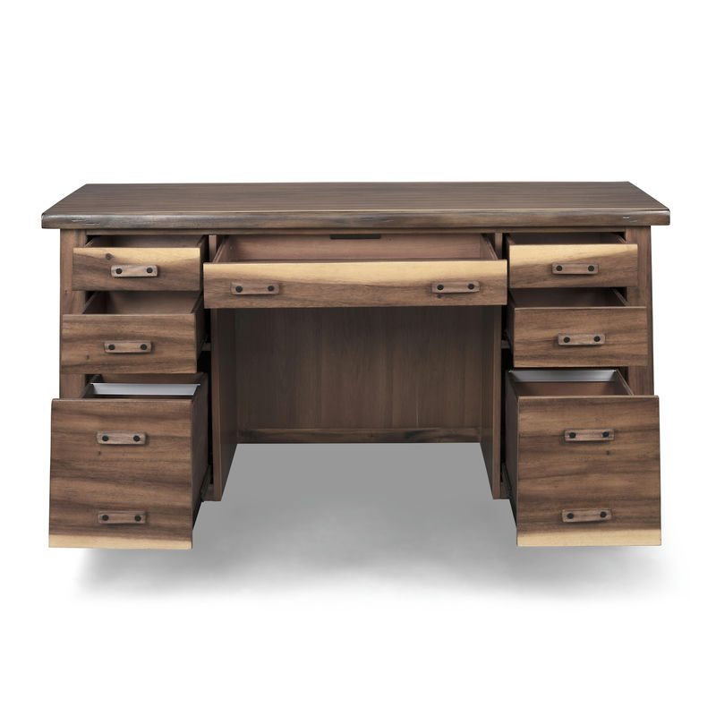 Forest Retreat Pedestal Desk by homestyles