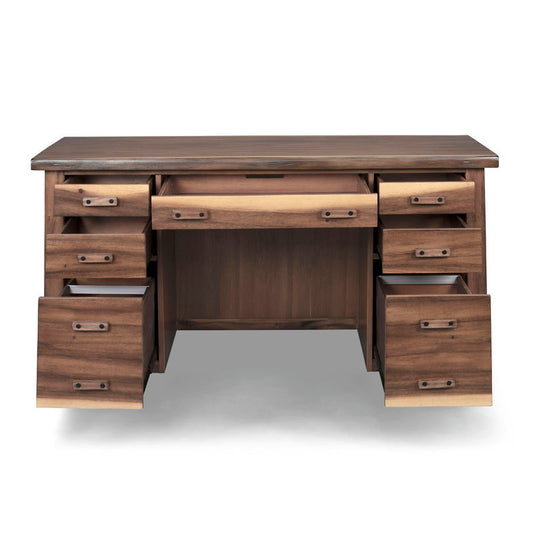 Forest Retreat Pedestal Desk by homestyles
