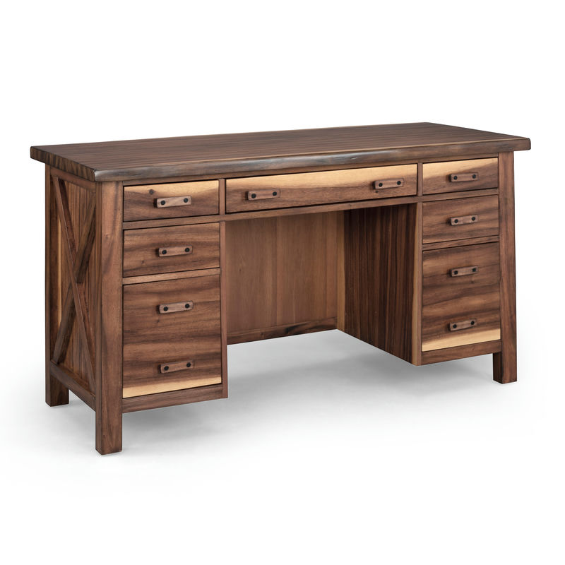 Forest Retreat Pedestal Desk by homestyles