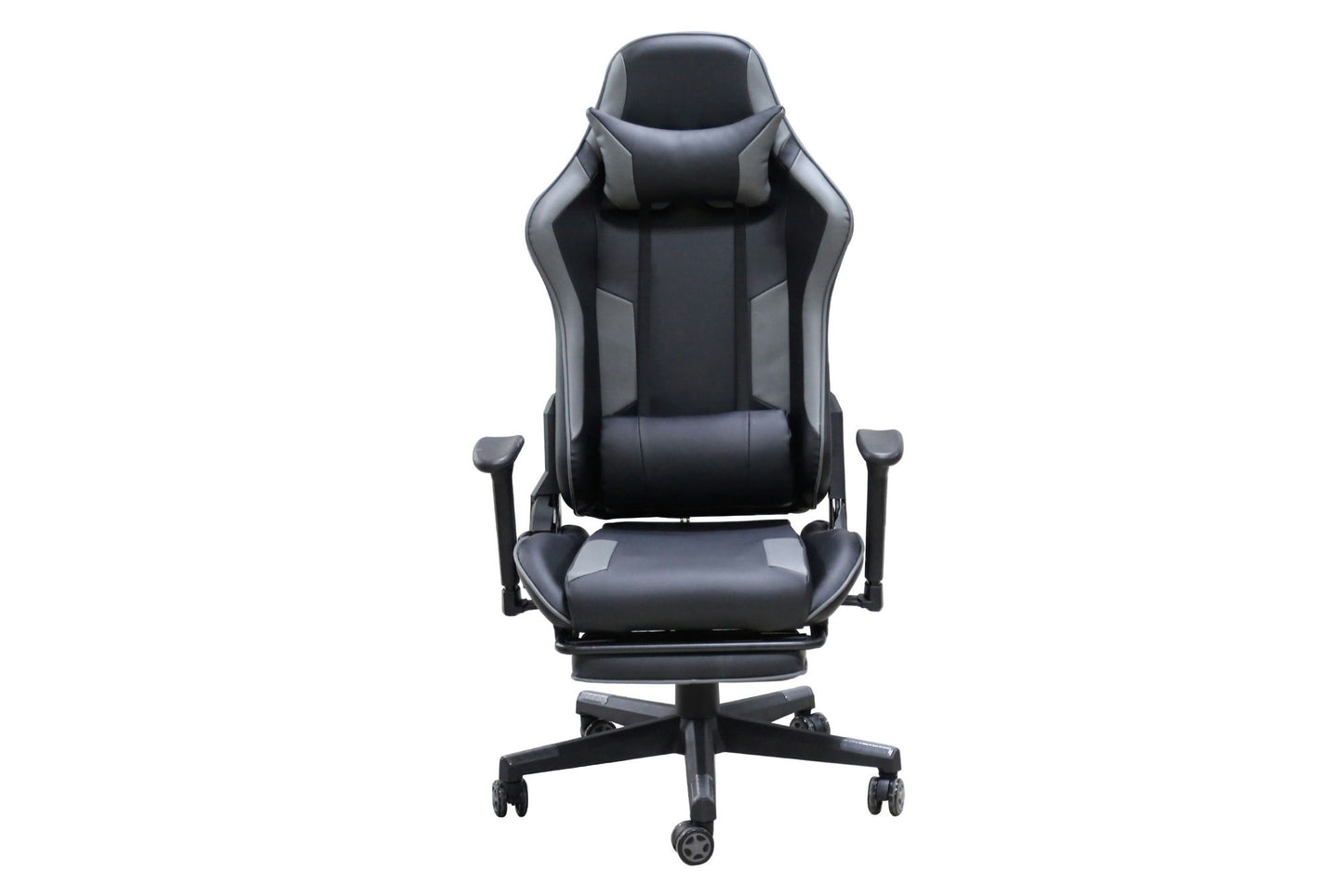 Finn Massage Ergonomic Office Gaming Chair, Black /Grey