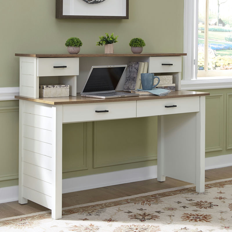 District Writing Desk and Hutch by homestyles