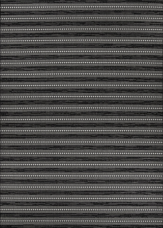 Couristan Afuera Beachcomber Onyx-Shell Runner Rug 2'2" x 7'10"