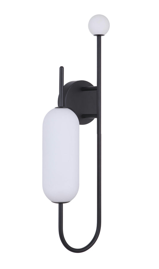 Flat Black, 53862-FB-LED