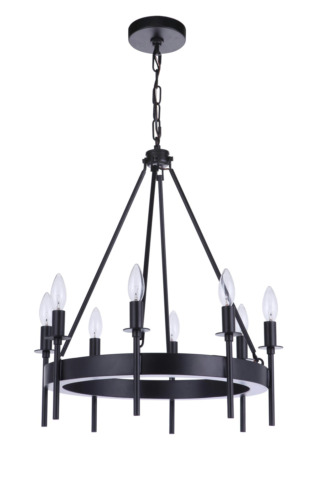 8 Light Chandelier, 54328-FB