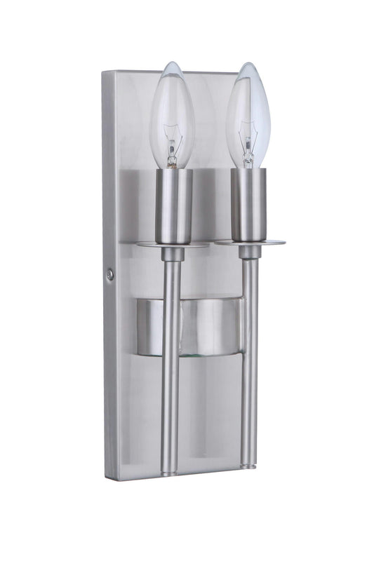 2 Light Wall Sconce, 54362-BNK