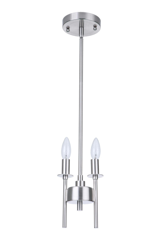2 Light Mini Pendant, 54392-BNK
