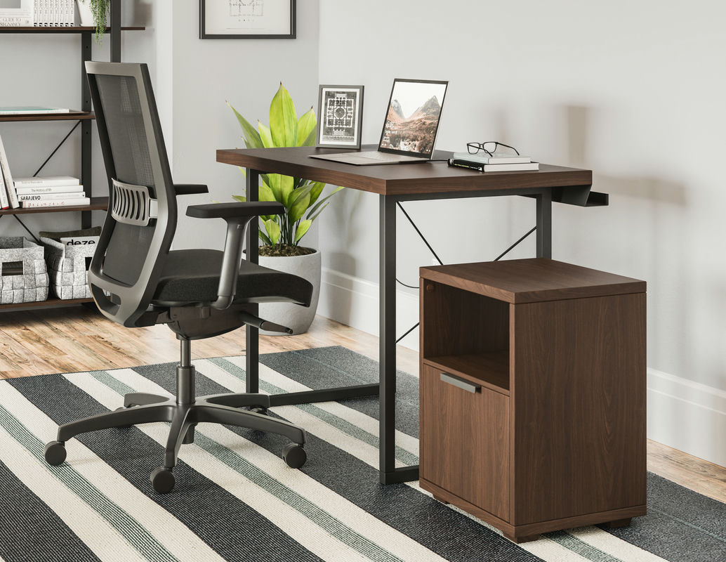 Merge Desk with File Cabinet by homestyles