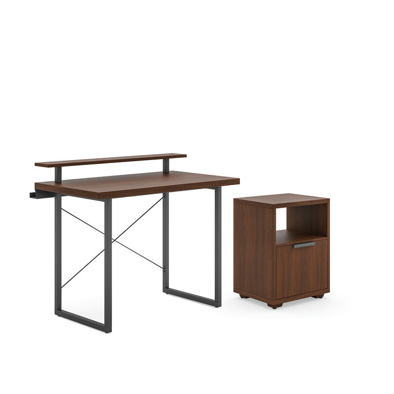 Merge Desk, Monitor Stand and File Cabinet by homestyles