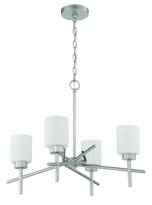 4 Light Chandelier, 54624-SN